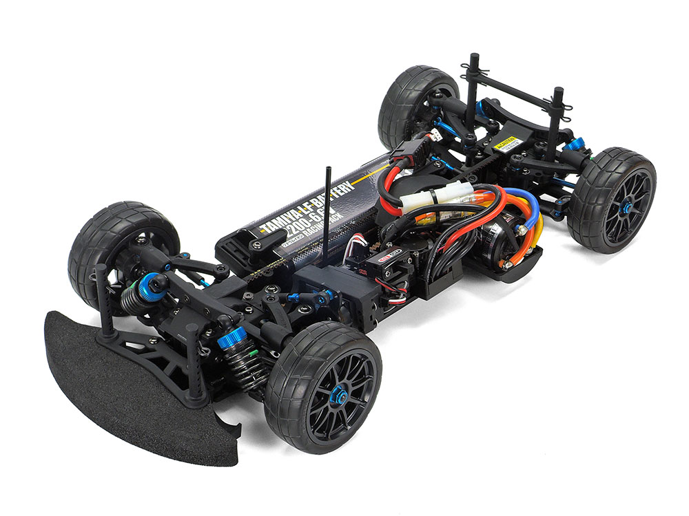 国産HOTタミヤ TAMIYA TA08PROシャーシ　スペアパーツ、オプションパーツ付（中古）走行歴あり 田宮模型