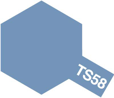 タミヤ　TS-58 パールライトブルー　85058