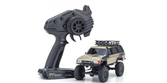 京商　ラジオコントロール 電動 クローリングカー ミニッツ4×4シリーズ レディセット トヨタ 4ランナー(ハイラックスサーフ) アクセサリーパーツ付 クイックサンド 32524SY
