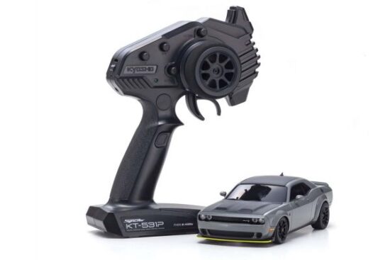 京商　ミニッツAWD ダッジ チャレンジャー SRT ヘルキャット レッドアイ デストロイヤーグレー 32621G