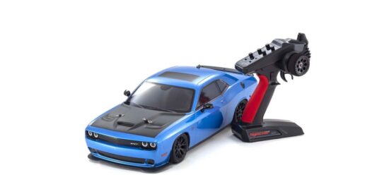 京商　1/10 EP 4WD フェーザーMk2 FZ02L レディセット 2015 ダッジ チャレンジャー SRT ヘルキャット B5 ブルー  34415T2