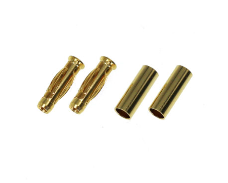 イーグル模型　ヨーロピアンコネクターA 4.0mm (オス2pcs・メス2pcs)　2705