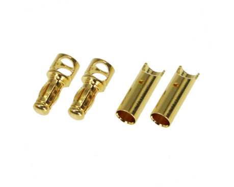 イーグル模型　スモール・ヨーロピアンコネクターD 3.5mm (オス2pcs.メス2pcs.)　2708