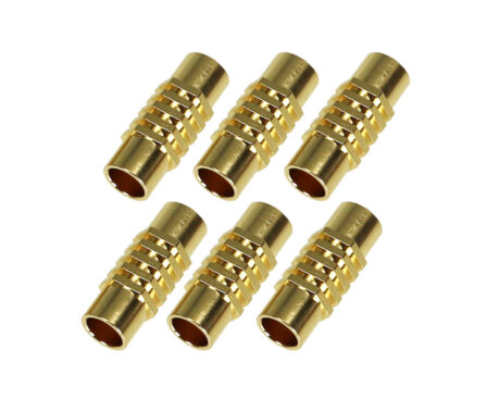 イーグル模型　ヨーロピアンコネクターD 4.0mm (メス ヒートシンク付 6pcs)　2880