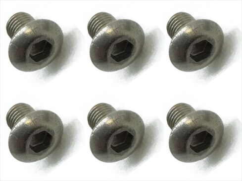 スクエア　チタンヘックスボタンビス 3x5　NTR-305