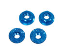 イーグル模型　軽量アルミ フランジ4mmロックナット(菊座フランジ)4個[LBL]　3028u2-lbl