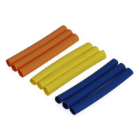 イーグル模型　(S10)3カラー収縮チューブ5mm(青、黄、橙)各3pcs　3125