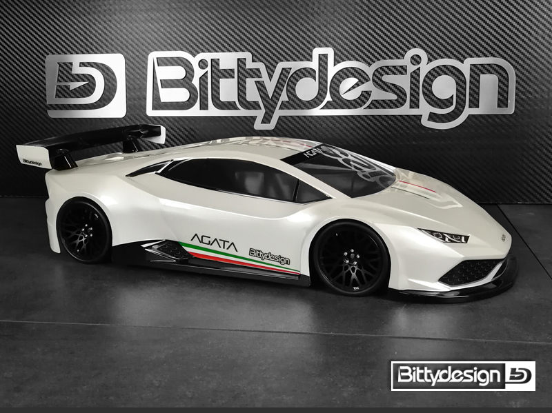 Bittydesign　AGATA 1/10 GT 190mm body　BDGT-190AGT