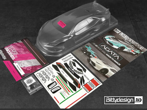 Bittydesign　AGATA 1/10 GT 190mm body　BDGT-190AGT