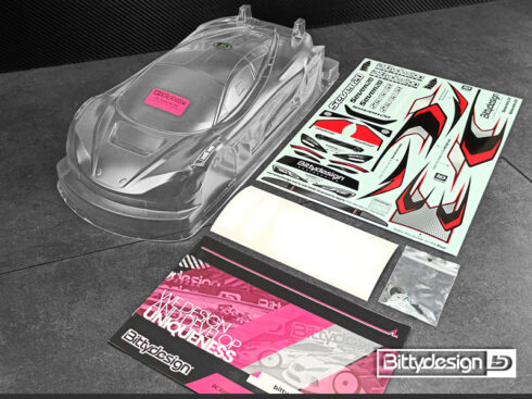Bittydesign　Seven20 1/10 GT 190mm body　BDGT-190S20