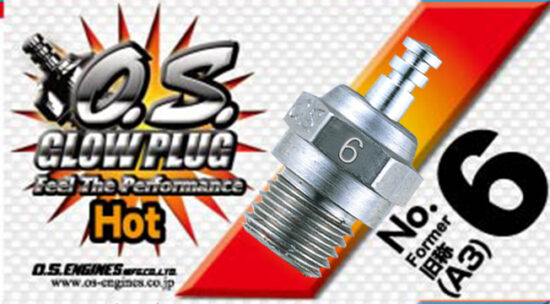 O.S.ENGINE グロープラグ　ノーマルシリーズプラグ　No.6　71605300