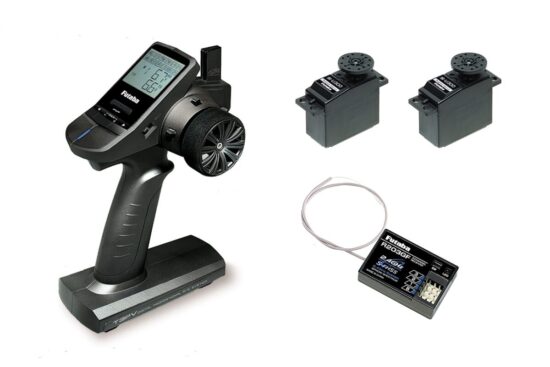 フタバ　T3PV（3+1-CHANNEL COMPUTER SYSTEMS）T3PV R203GF(S-FHSS)  S-U300×2付セット（3chレシーバー）　034039
