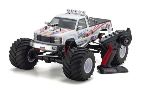 京商　1/8スケール ラジオコントロール 25エンジン モンスタートラック USA-1 Nitro レディセット KT-231P+付 33155D