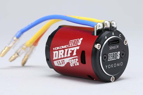 ヨコモ　ZERO-Sドリフト ブラシレスモーター 13.5T レッド　YM-S135DR