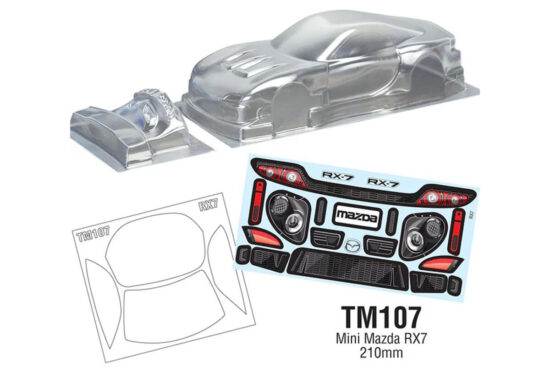 Blade　TERAM C ミニRX クリアボディ ホイルベース210mm仕様 TM107#
