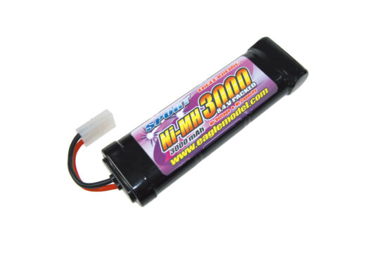 イーグル模型　EA3000mAh 8.4V ザップド・スポーツパック Ni-MH　5243
