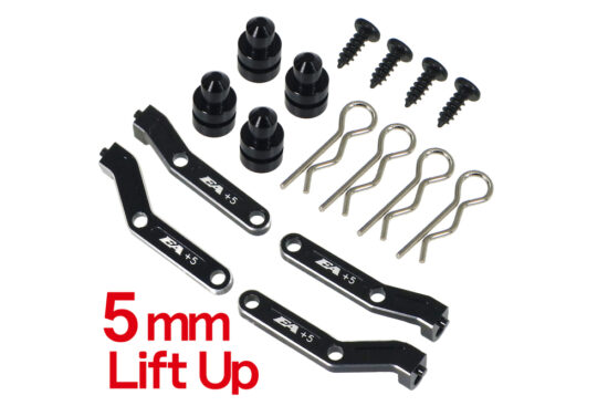 イーグル模型　ALボディ&バンパーリフトアップセット5mmUP:MINI-Z 4X4ジムニー用　mini-z4x4-17-05