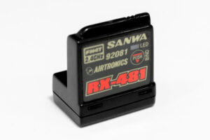 サンワ RX-481 2.4GHz FHSS4/FHSS3 受信機 107A41251A | 福山ラジコン