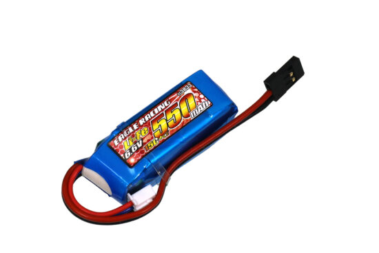 イーグル模型　ワークスレシーバーパック Li-Fe 550mAh/6.6V 15C+α 単4俵タイプ　3833u2