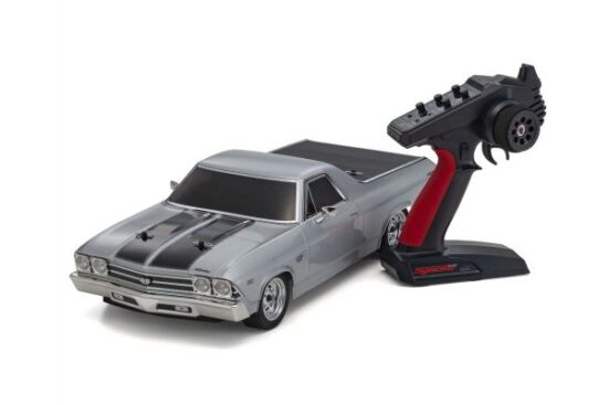 京商　1/10 EP 4WD フェーザーMk2 FZ02L レディセット 1969 シボレー エルカミーノ SS 396® コルテッツシルバー 34419T2