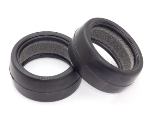 RIDE　1/10 M-シャシー用ハイグリップタイヤ ２個入り MT36R 中高温用（軽量インナー付属） 1/10 M-Chassis High grip tires MT36R (Hi-Mid Temp/LT inner/2pcs)　34401