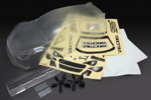 RIDE　M−シャシー用 スバル BRZ レースカーコンセプトボディ(適合ホイールベース210mm~225mm) M-Chassis Subaru BRZ Race Car Concept Body　27025