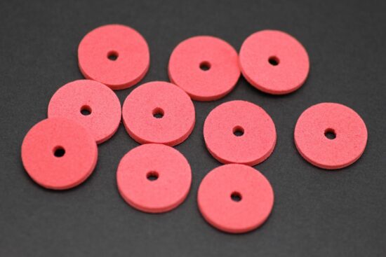 RIDE　ボディ保護用スポンジパッド レッド Body Protect Sponge Pad Sponge Pad Red  38102