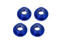 イーグル模型 軽量アルミ ナイロン3mmナット(フランジ付)4個[BL] 2598u-bl