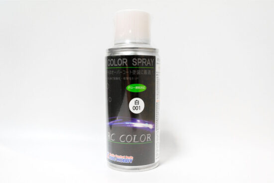 ABCホビー　RC BODY COLOR SPRAY（RCボディカラースプレー/160ml） 白　63010