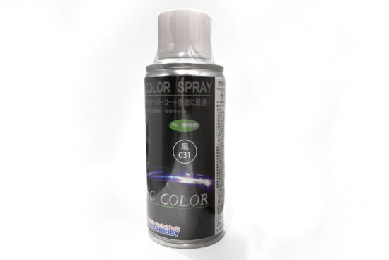 ABCホビー　RC BODY COLOR SPRAY（RCボディカラースプレー/160ml） 黒　63011