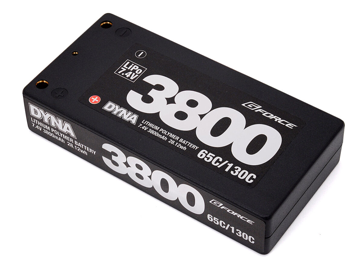 G-FORCE　Dyna Lipo7.4V 3800mAh （1Sサイズ） 65C/130C　GFG005