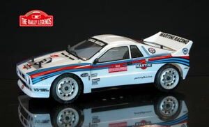 アスカクリエート　LANCIA037クリアボディ(マルティーニデカール付)　EZRL2435M