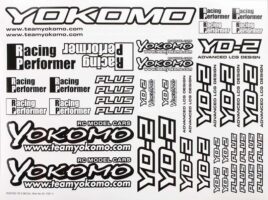 ヨコモ　YOKOMO YD2 デカール　zc-yd2-1a
