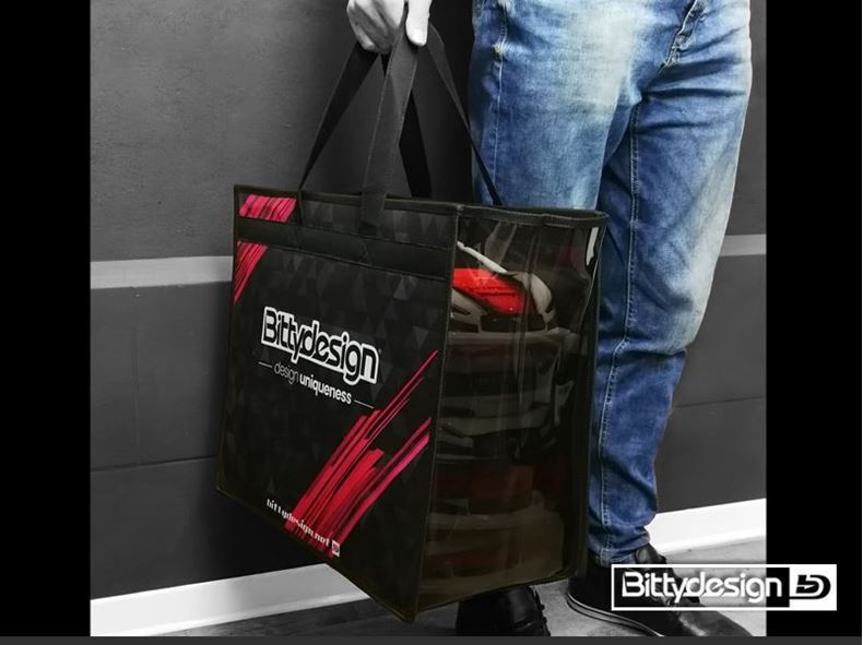 Bittydesign　1/10オンロード用キャリーバッグ　Carry Bag for 1/10 On-road bodies　BDBCB-462239