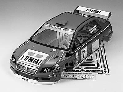 タミヤ　SP.927 ランサーEvo.VII WRC スペアボディ　50927