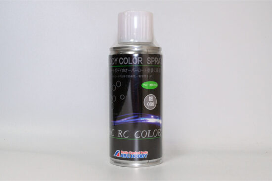 ABCホビー　RC BODY COLOR SPRAY（RCボディカラースプレー/160ml） 銀　63015