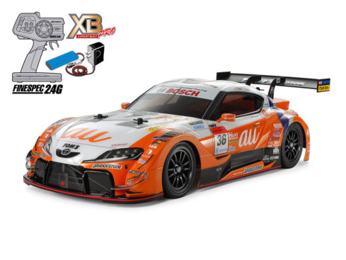 タミヤ　1/10RC XB au TOM'S GR Supra (TT-02シャーシ)　57934