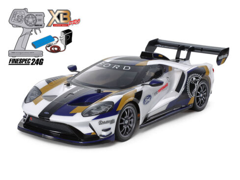 タミヤ　1/10RC XB 2020 フォード GT Mk II (TT-02シャーシ)　57928