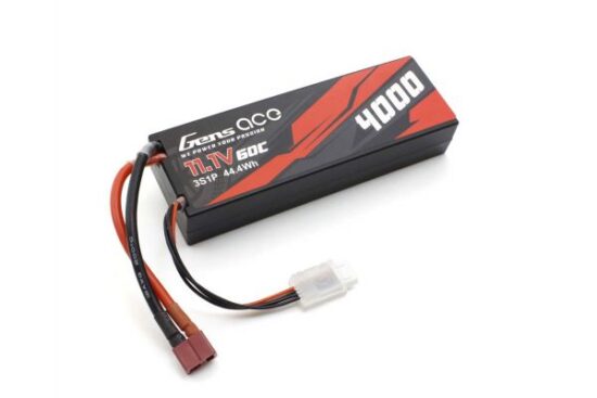 京商　Gens ace LiPo 4000 ストレートパック (60C/11.1V) GAB4302