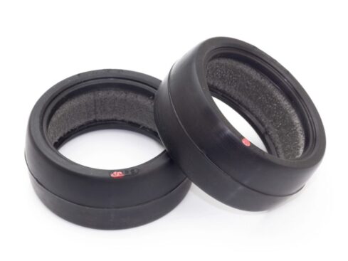 RIDE　1/10 M-シャシー用ハイグリップタイヤ ２個入り MT30R 中低温用（軽量インナー付属） 1/10 M-Chassis High grip tires MT30R (Mid-Low Temp/LT inner/2pcs)　24403