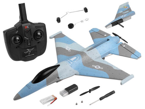 【空物100g未満】ハイテック　2.4GHz エアープレーン[A290-F16 ファイター]　RTFキット 　A290