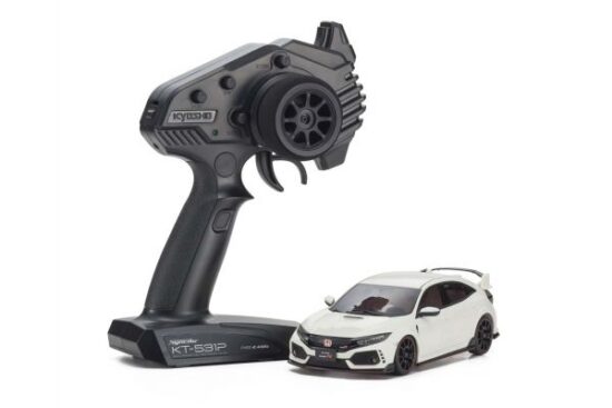 京商　ミニッツFWDシリーズ Honda シビック タイプR チャンピオンシップホワイト レディセット 32424W