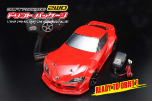 ヨコモ　ドリフトパッケージ2WD GRスープラボディ(赤) RTRフルセット　DP-YD2RTRR-2