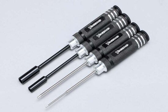 ヨコモ　レーシングツール ヘックス/ナット ドライバーセット(1.5/2.0/5.5/7.0mm)　YT-YRTSBA
