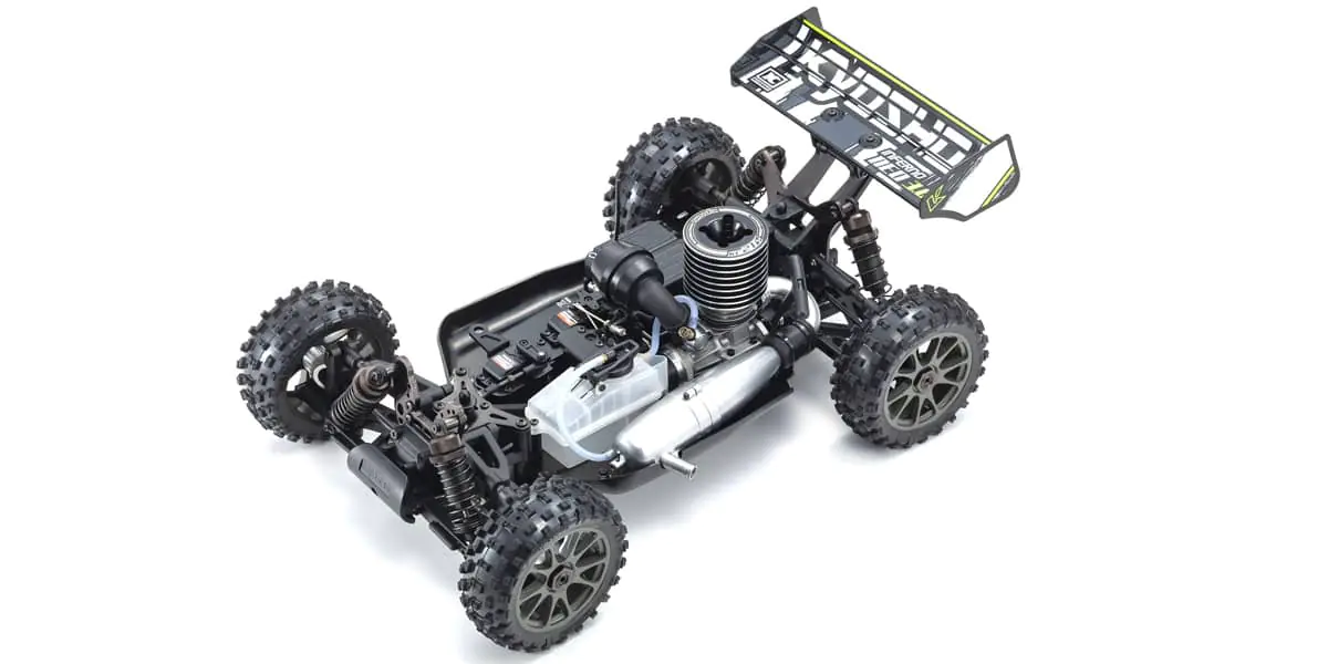 流行に 京商 爆速 4WD バギー 1 8 完成品キット インファーノ グリーン