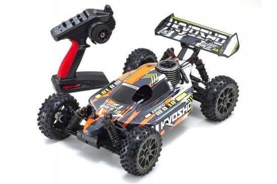京商　1/8スケール ラジオコントロール 21エンジン 4ＷＤレーシングバギー レディセット インファーノ NEO 3.0 カラータイプ3 オレンジ 33012T3