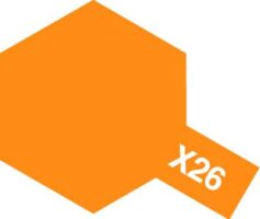 タミヤ　タミヤカラーアクリルミニ X-26 クリヤーオレンジ　81526
