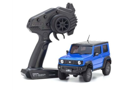 京商　ラジオコントロール 電動 クローリングカー ミニッツ4×4シリーズ レディセット スズキ ジムニーシエラ ブリスクブルーメタリック 32530MB
