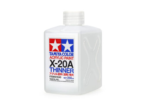 タミヤ　アクリル溶剤特大(X-20A 250ml)　81040