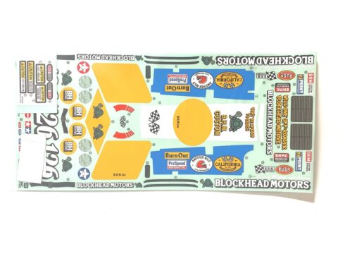 タミヤ　ステッカー、ゼッケンステッカー（58695）　カスタマーサービスパーツ　19490041-000